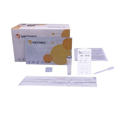 수의학 CPV CCV Ag 시험 키트 배설물 구토